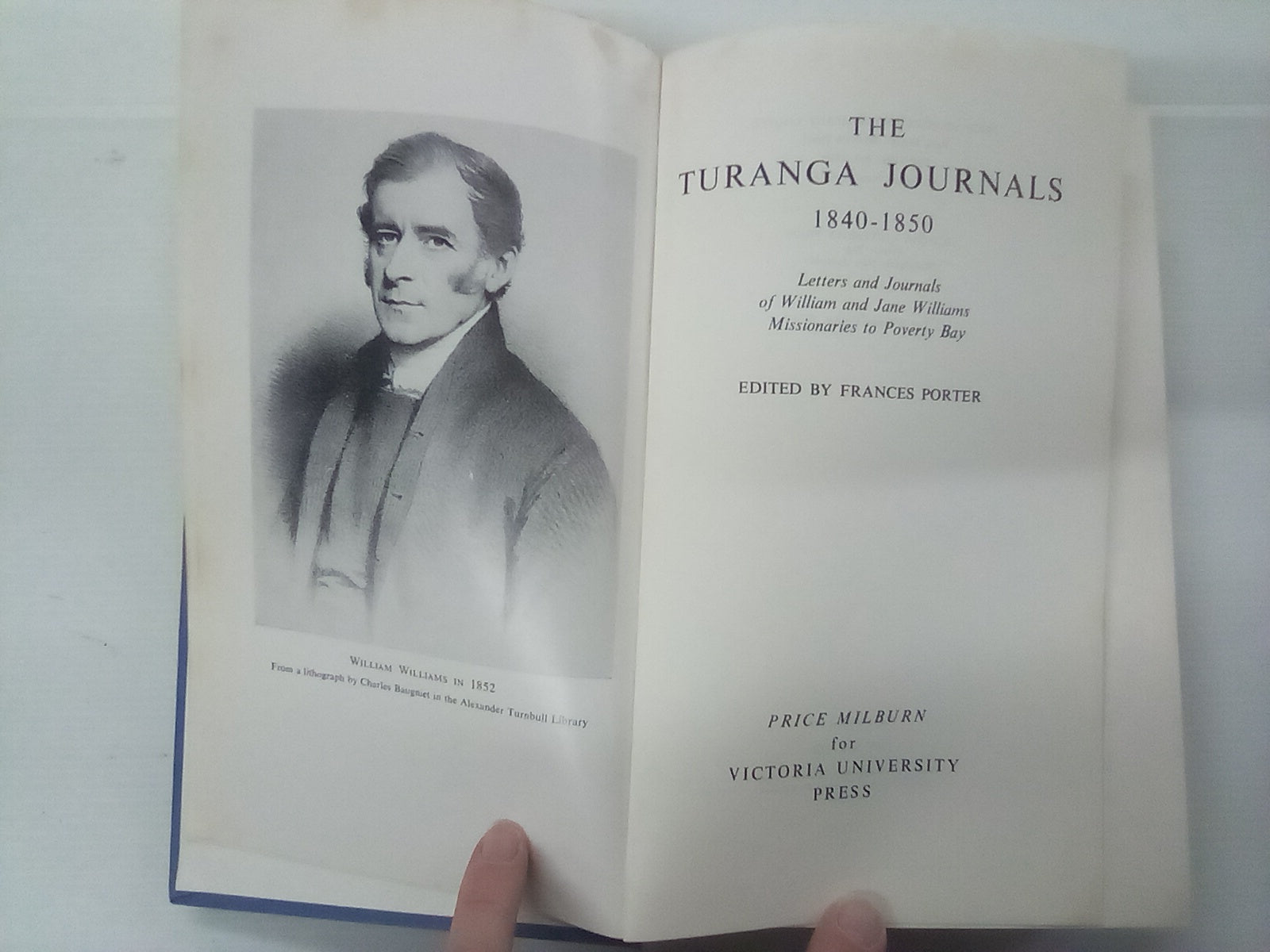 The Turanga Journals 1840-1850 - Letters & Journals of William and Jan ...