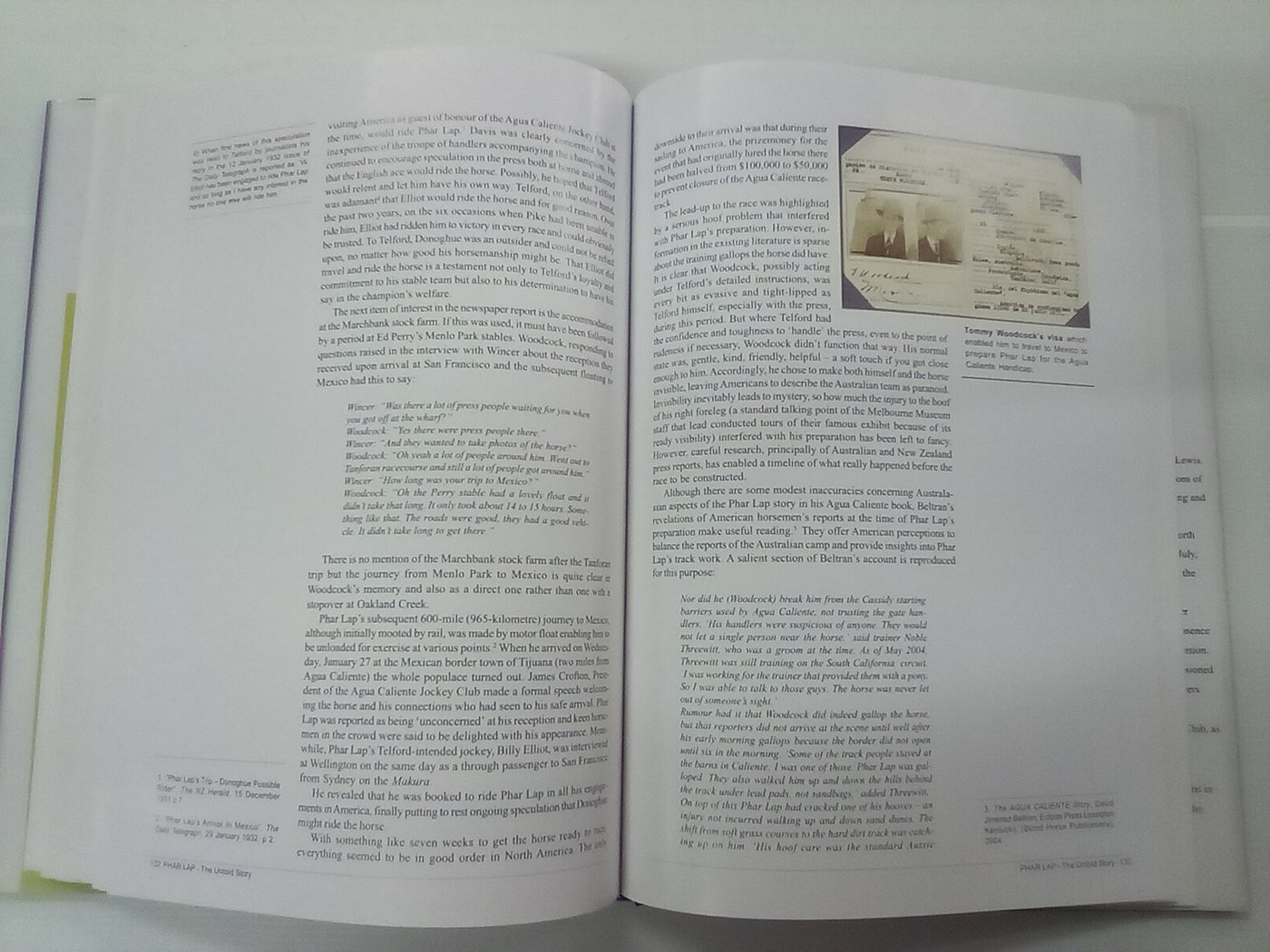 Phar Lap - The Untold Story (SIGNED COPY) by Graeme Putt & Pat McCord