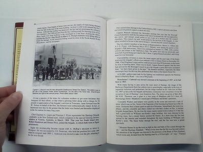 Fighting Flames - A Century of Firefighting in Hastings 1886-1986 by Russell W. Kirkby