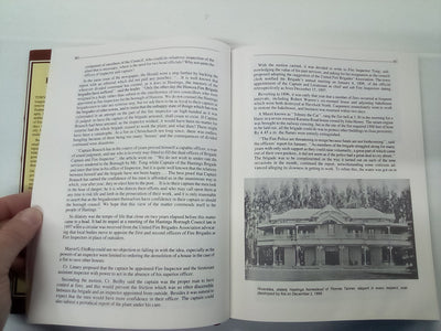 Fighting Flames - A Century of Firefighting in Hastings 1886-1986 by Russell W. Kirkby