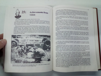 Fighting Flames - A Century of Firefighting in Hastings 1886-1986 by Russell W. Kirkby