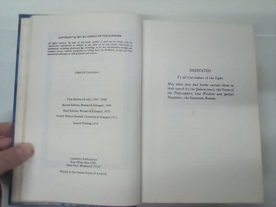 The Golden Dawn (1971 Revised, Corrected, & Enlarged 4th. Edition) By Israel Regardie