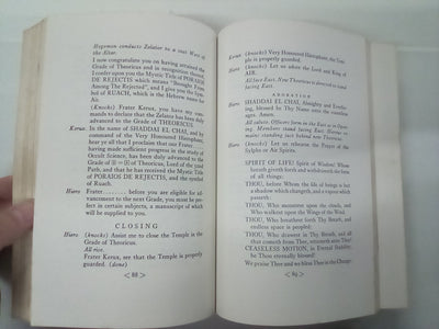 The Golden Dawn (1971 Revised, Corrected, & Enlarged 4th. Edition) By Israel Regardie