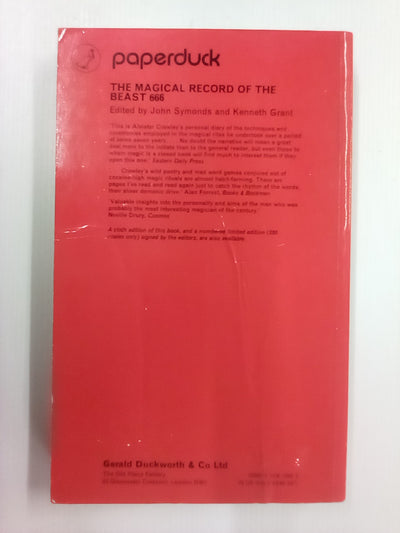 The Magical Record of the Beast 666 - The Aleister Crowley Diaries