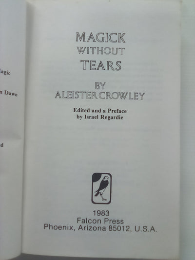 Magick Without Tears by Aleister Crowley