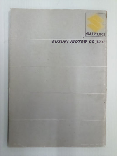 Suzuki RM 250 & RM 370 Factory Service Manual (Published March 1976)