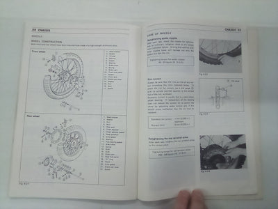 Suzuki RM 250 & RM 370 Factory Service Manual (Published March 1976)