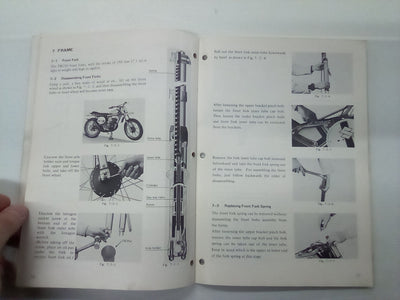 Suzuki TM 250 Factory Service Manual (Published April 1972)