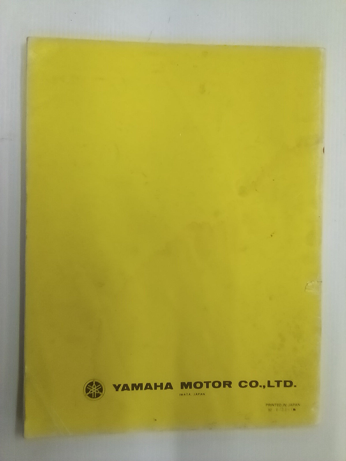 Factory Team Yamaha Race Preparation & Tuning Manual - YZ and IT Models (1982)