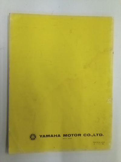 Factory Team Yamaha Race Preparation & Tuning Manual - YZ and IT Models (1982)