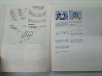 Factory Team Yamaha Race Preparation & Tuning Manual - YZ and IT Models (1982)