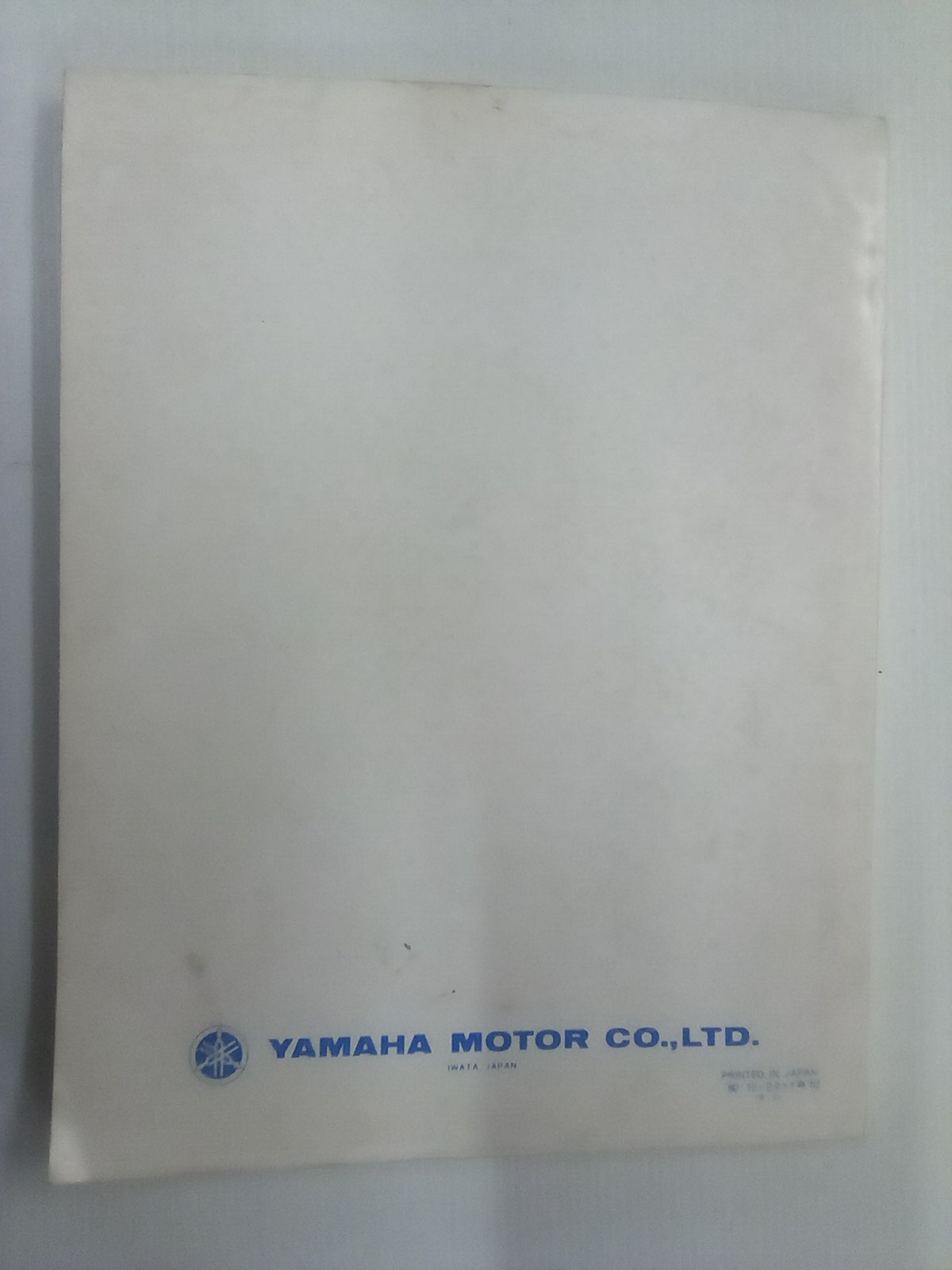 Yamaha YZ250(J) Factory Owner's Tuning and Service Manual (1981)