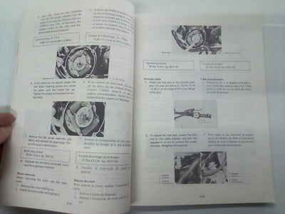 Yamaha YZ250(J) Factory Owner's Tuning and Service Manual (1981)