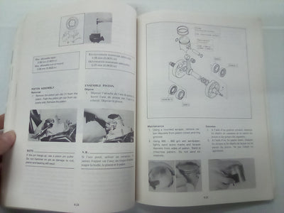 Yamaha YZ250(J) Factory Owner's Tuning and Service Manual (1981)