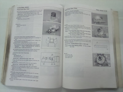 Kawasaki Brute Force 650 & KVF 650 Factory Service Manual (2007)