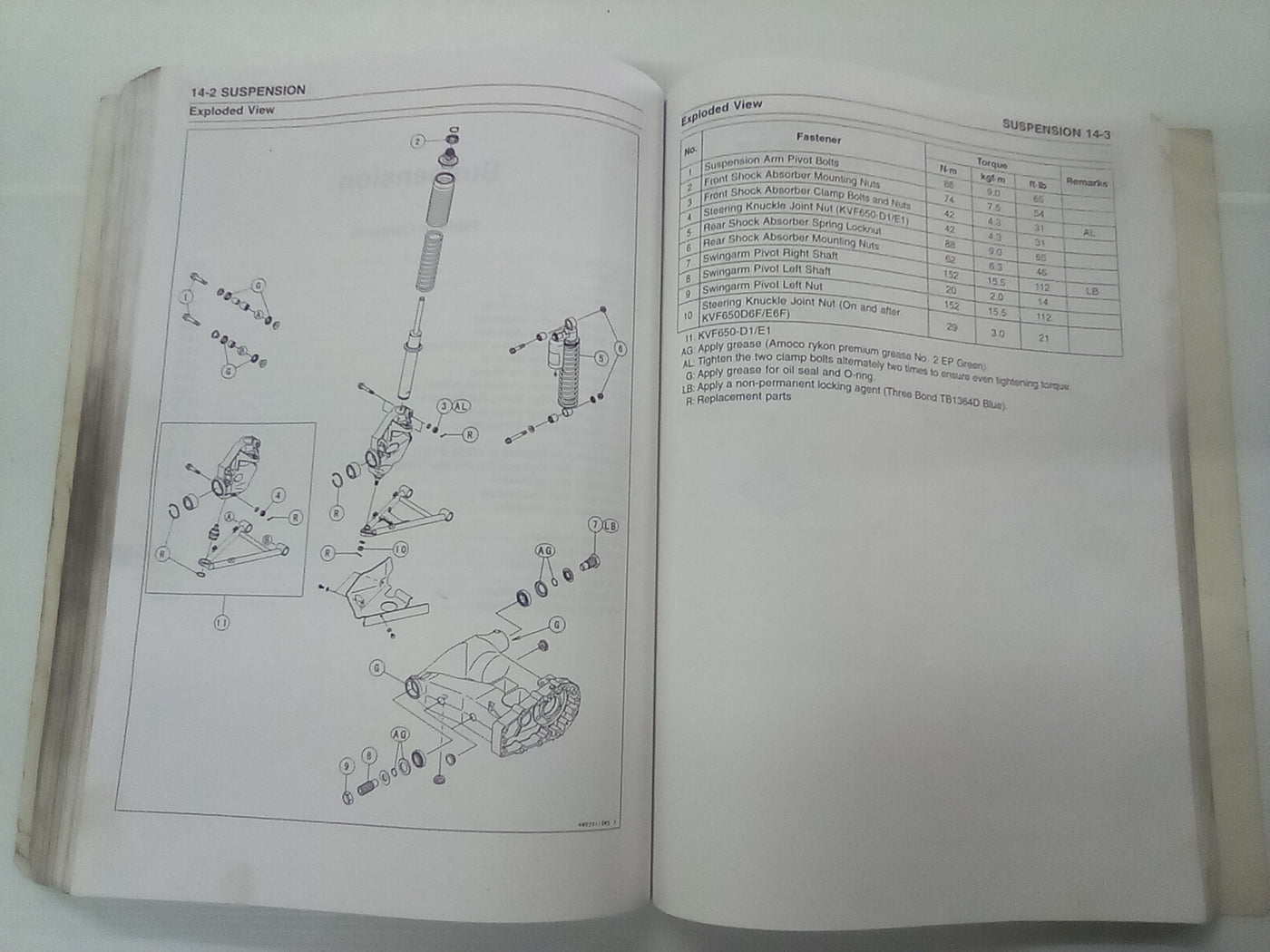Kawasaki Brute Force 650 & KVF 650 Factory Service Manual (2007)