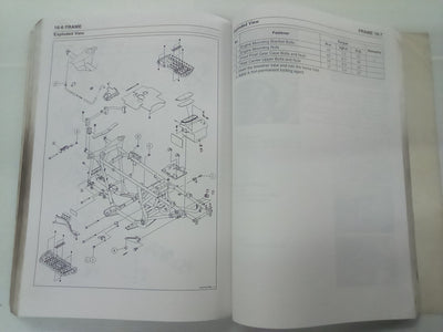Kawasaki Brute Force 650 & KVF 650 Factory Service Manual (2007)