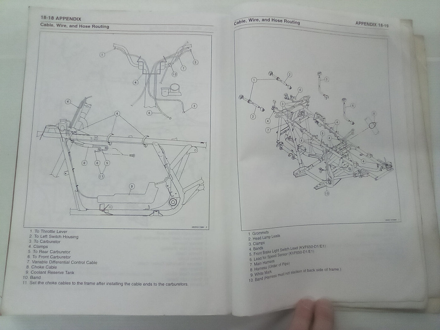 Kawasaki Brute Force 650 & KVF 650 Factory Service Manual (2007)