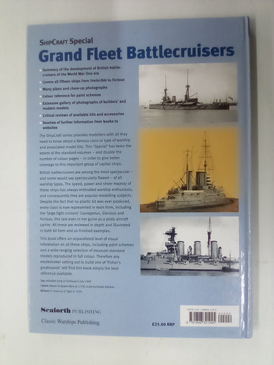 Grand Fleet Battlecruisers - ShipCraft Special by Steve Backer
