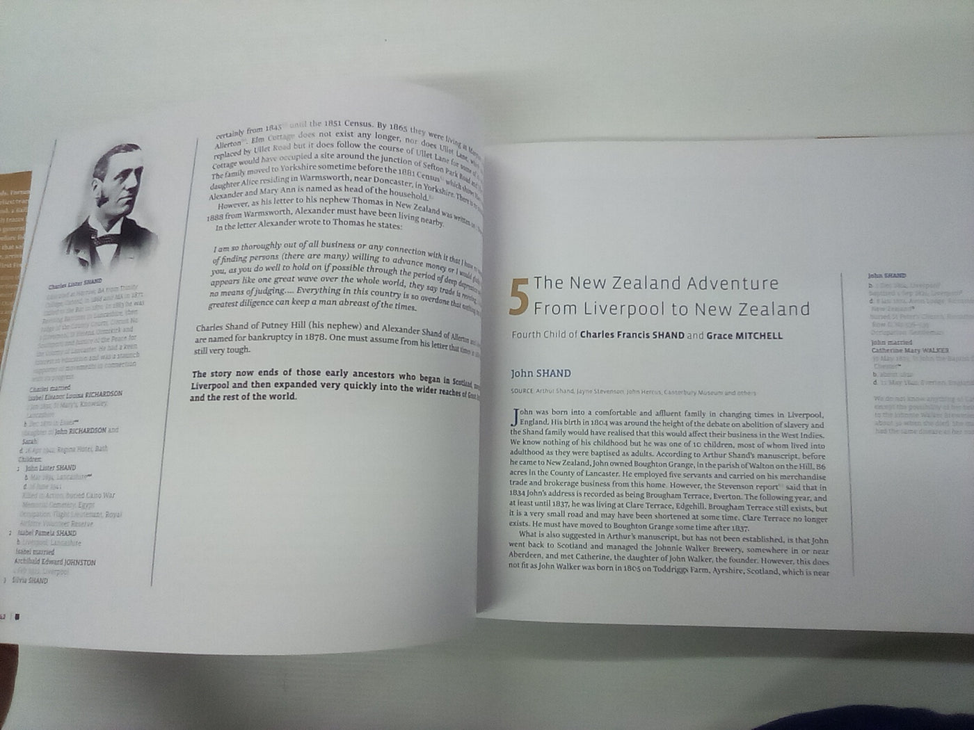 Virtue Leads, Fortune Follows - A History of the Shand Family from Scotland to New Zealand