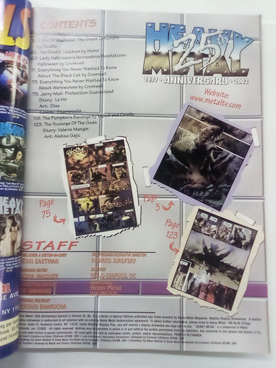 Heavy Metal Magazine Fall 2002 (25th. Anniversary Issue)
