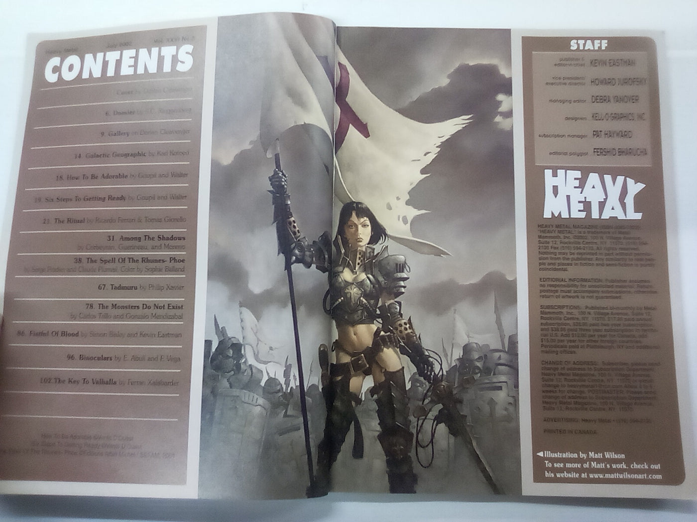 Heavy Metal Magazine July 2002