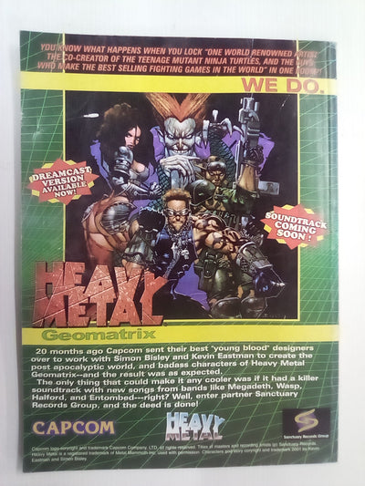 Heavy Metal Magazine January 2002