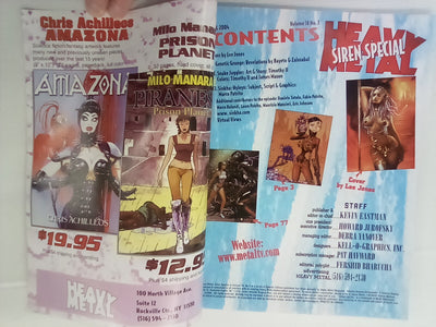 Heavy Metal Magazine Fall 2004
