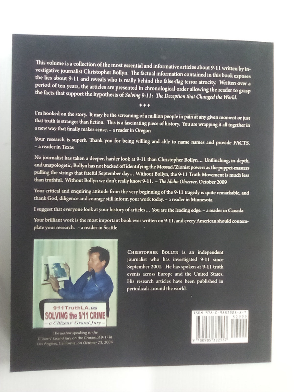 Solving 9-11: The Original Articles by Christopher Bollyn
