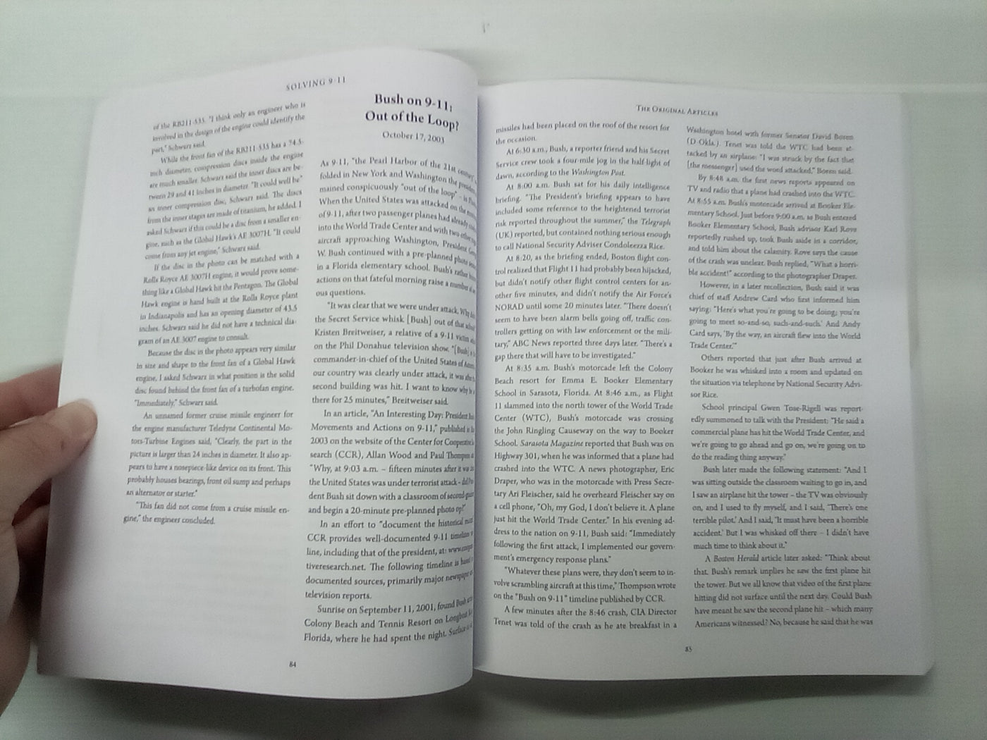 Solving 9-11: The Original Articles by Christopher Bollyn