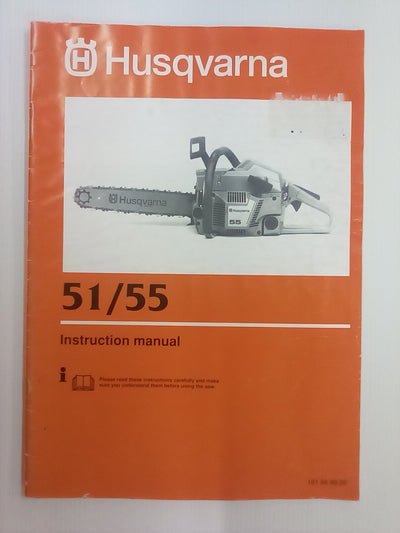 Husqvarna 51/55 Instruction Manual
