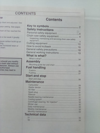 Husqvarna 51/55 Instruction Manual