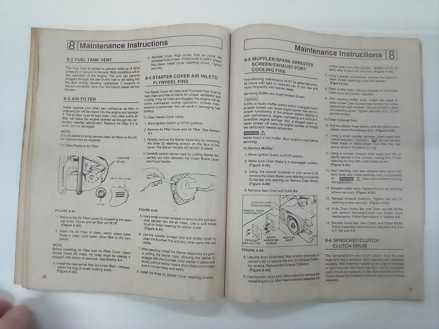 McCulloch Eager Beaver MAC 100 Series User Manual