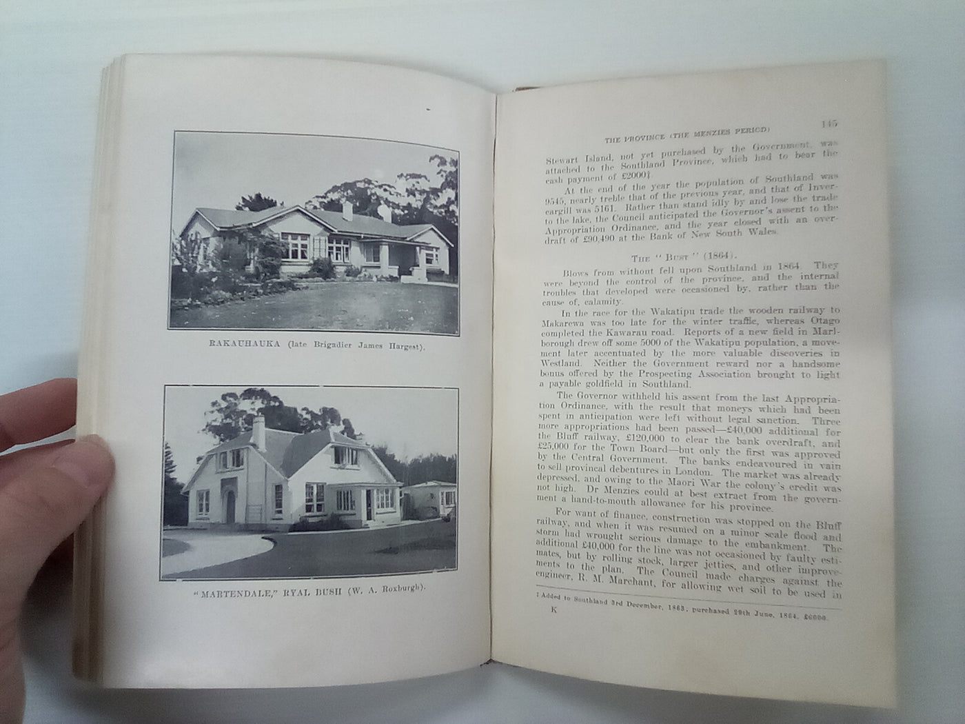 Historical Southland (1945) by F.G. Hall-Jones