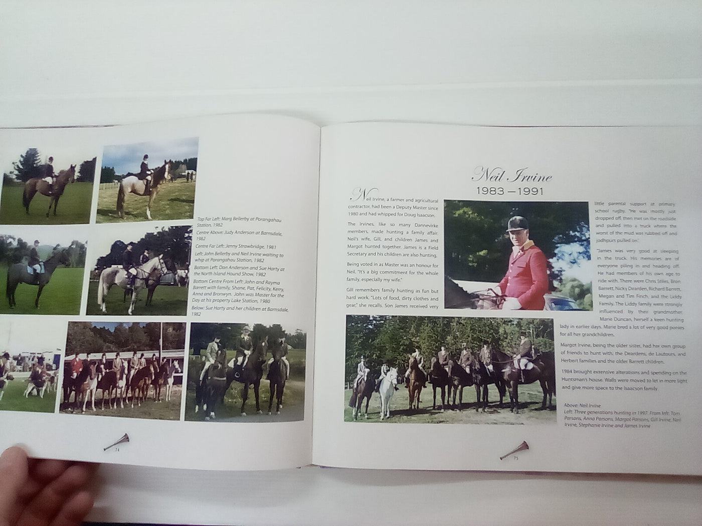 The Golden Thread - The History of the Dannevirke Hunt by Hilary Pedersen and Susan Berry