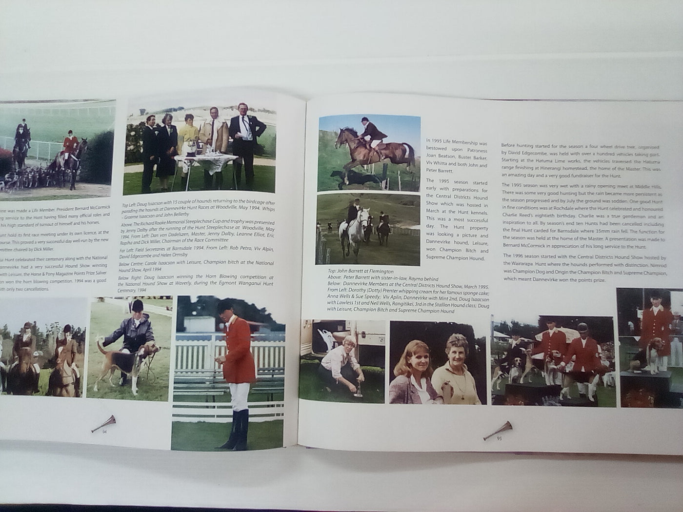The Golden Thread - The History of the Dannevirke Hunt by Hilary Pedersen and Susan Berry