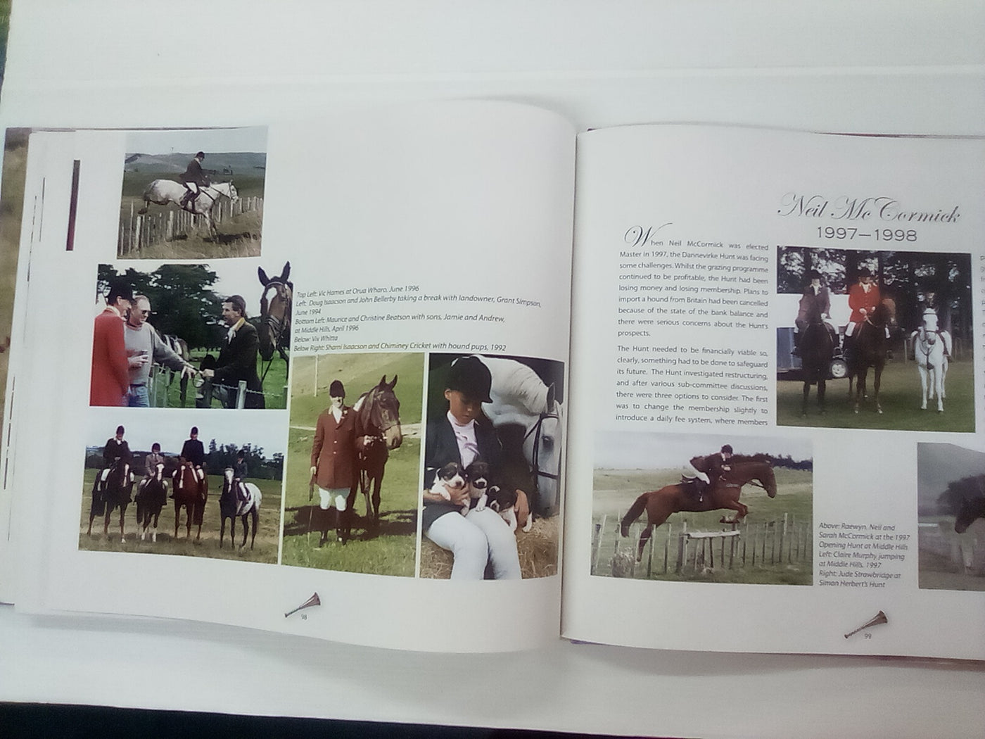 The Golden Thread - The History of the Dannevirke Hunt by Hilary Pedersen and Susan Berry