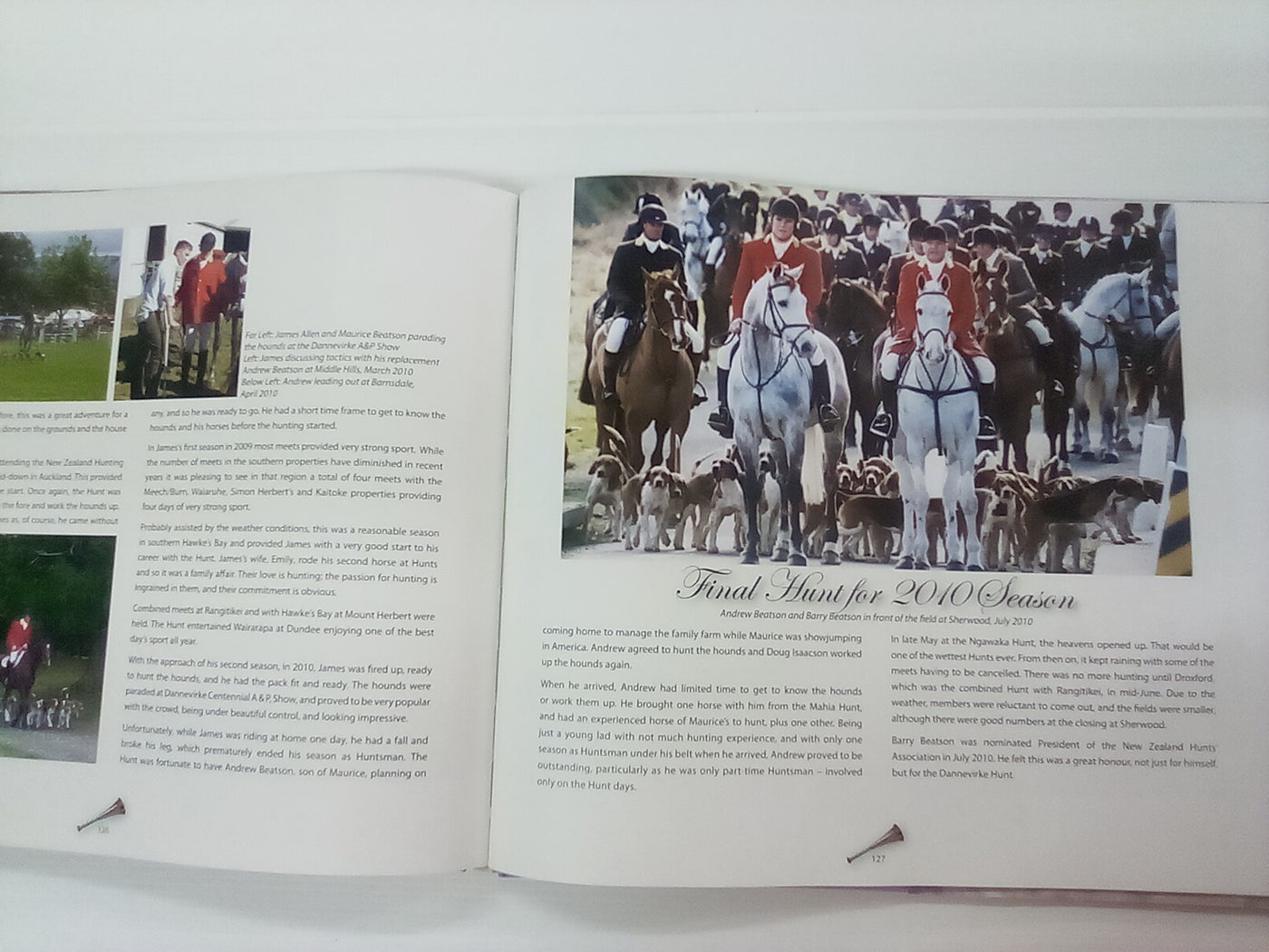 The Golden Thread - The History of the Dannevirke Hunt by Hilary Pedersen and Susan Berry