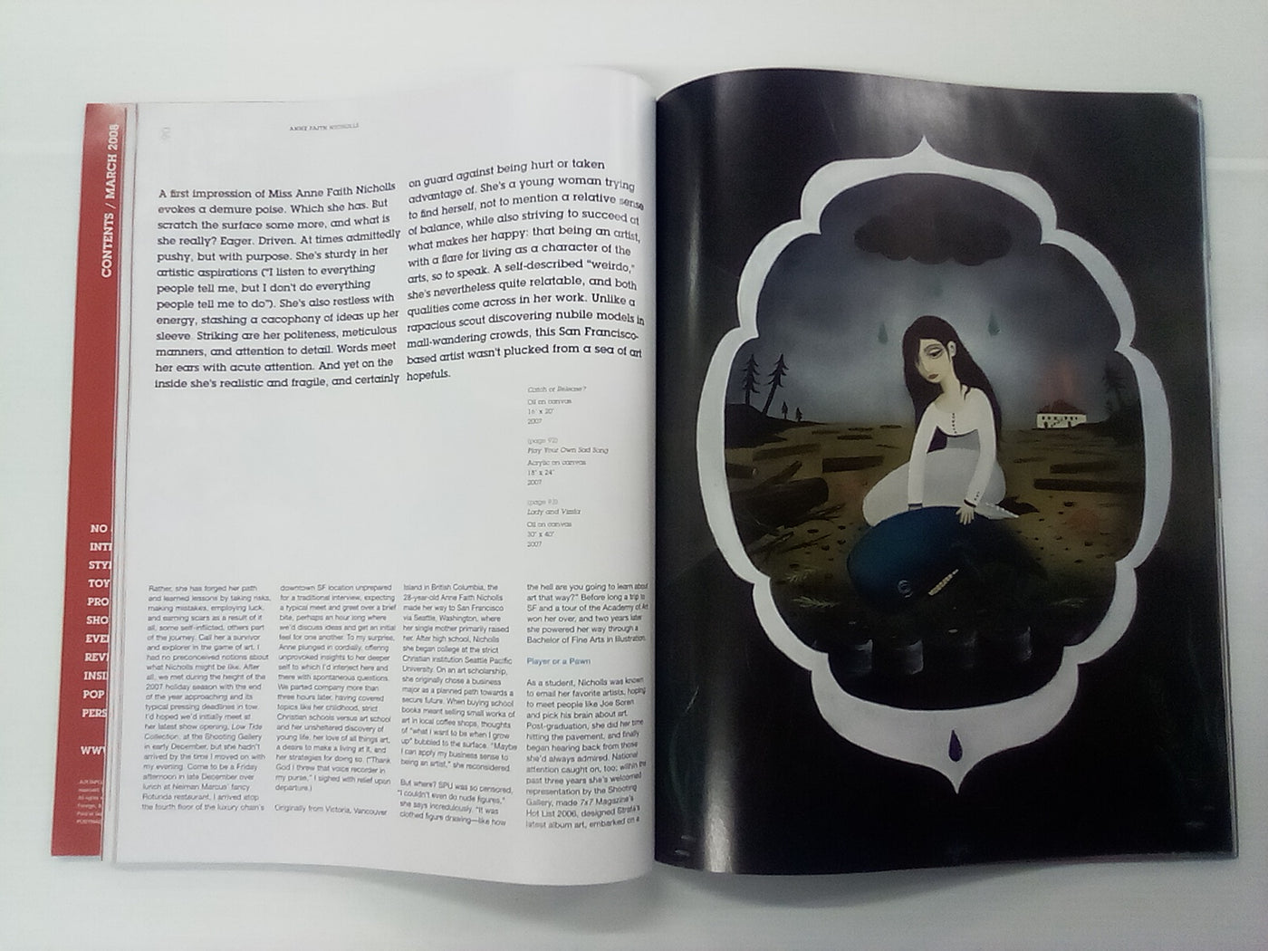 Juxtapoz Art & Culture Magazine - March 2008