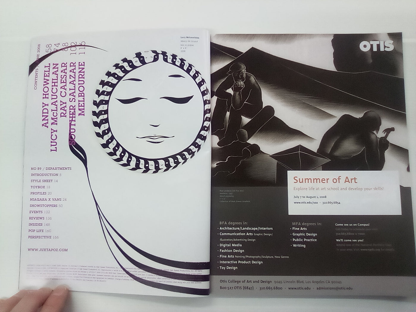 Juxtapoz Art & Culture Magazine - June 2008
