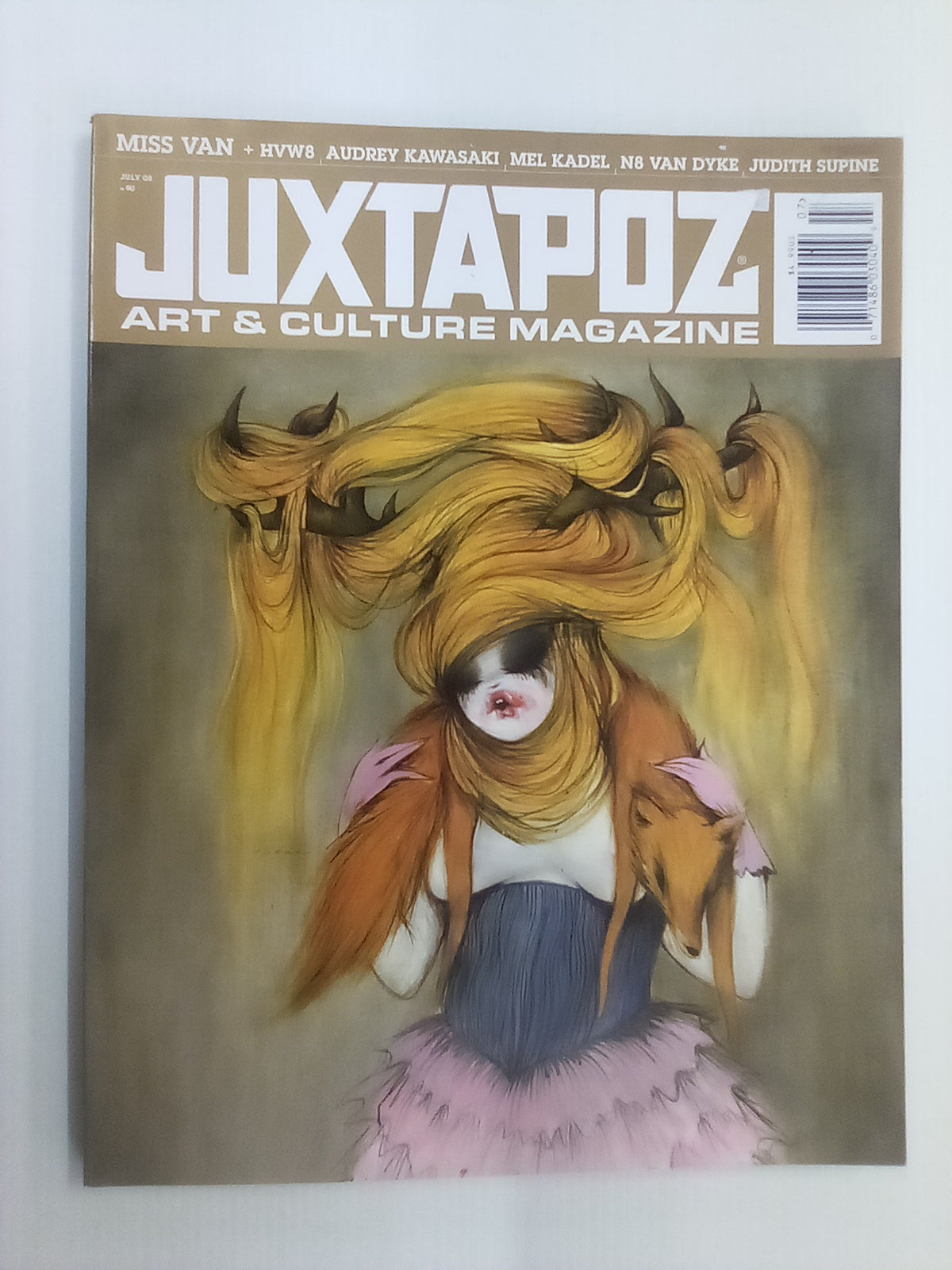 Juxtapoz Art & Culture Magazine - July 2008
