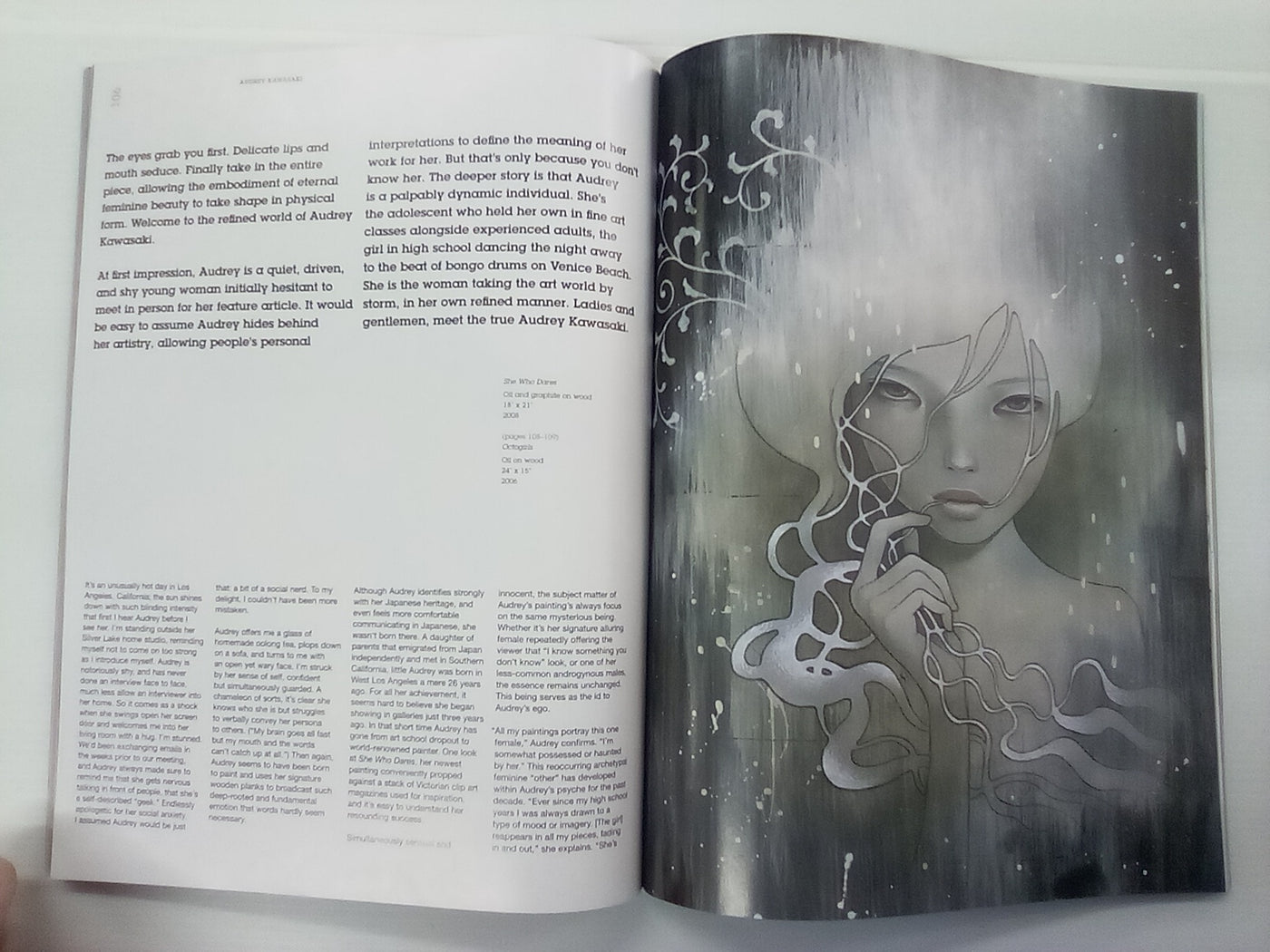 Juxtapoz Art & Culture Magazine - July 2008