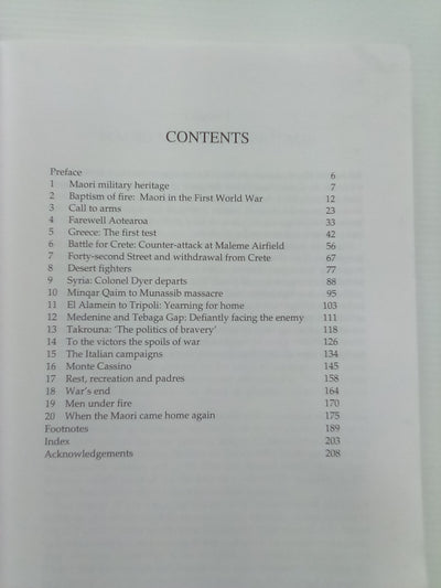 The Story of the Māori Battalion by Wira Gardiner