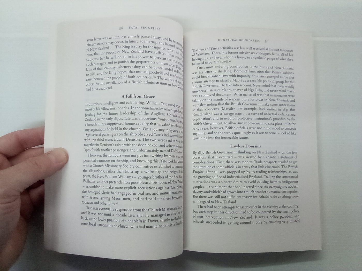 Fatal Frontiers - A History of New Zealand in the Decade Before the Treaty by Paul Moon