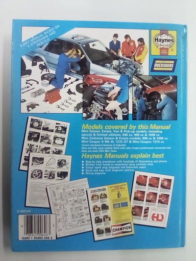 Haynes Mini 1969-1995 Repair Manual