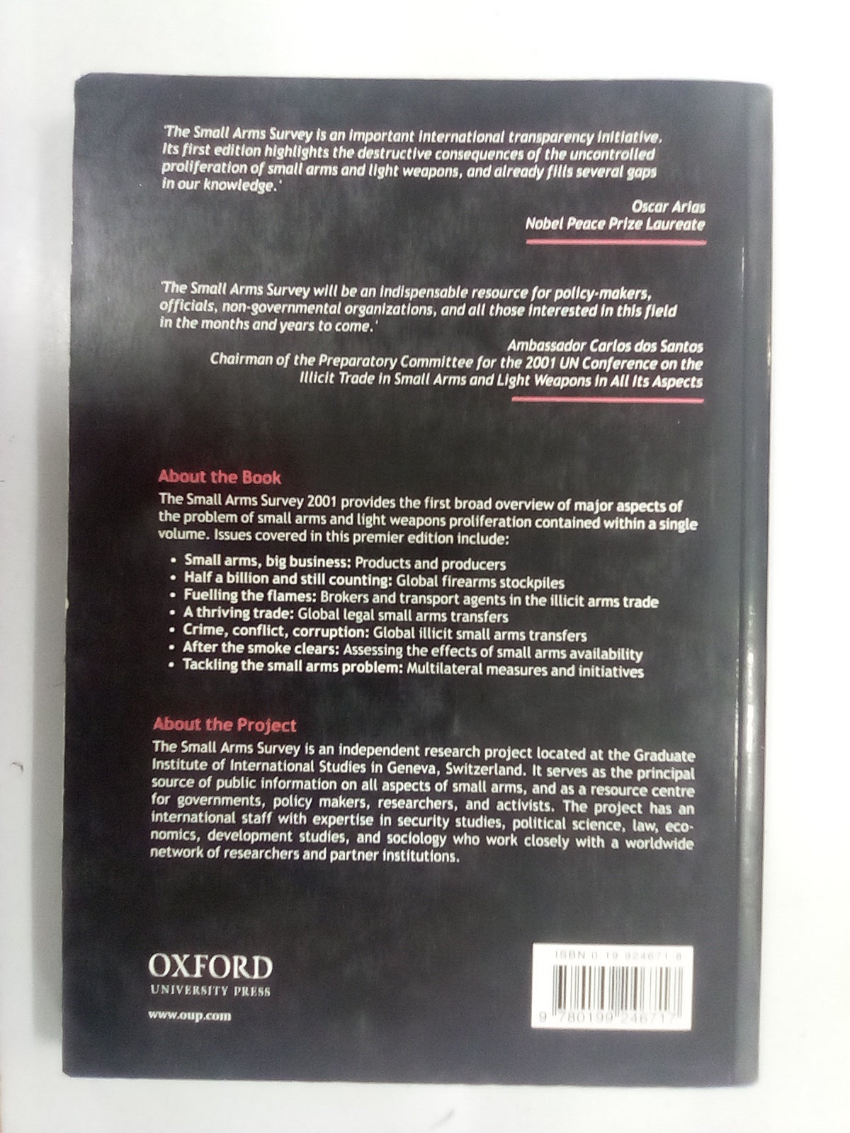 Small Arms Survey 2001: Profiling the Problem