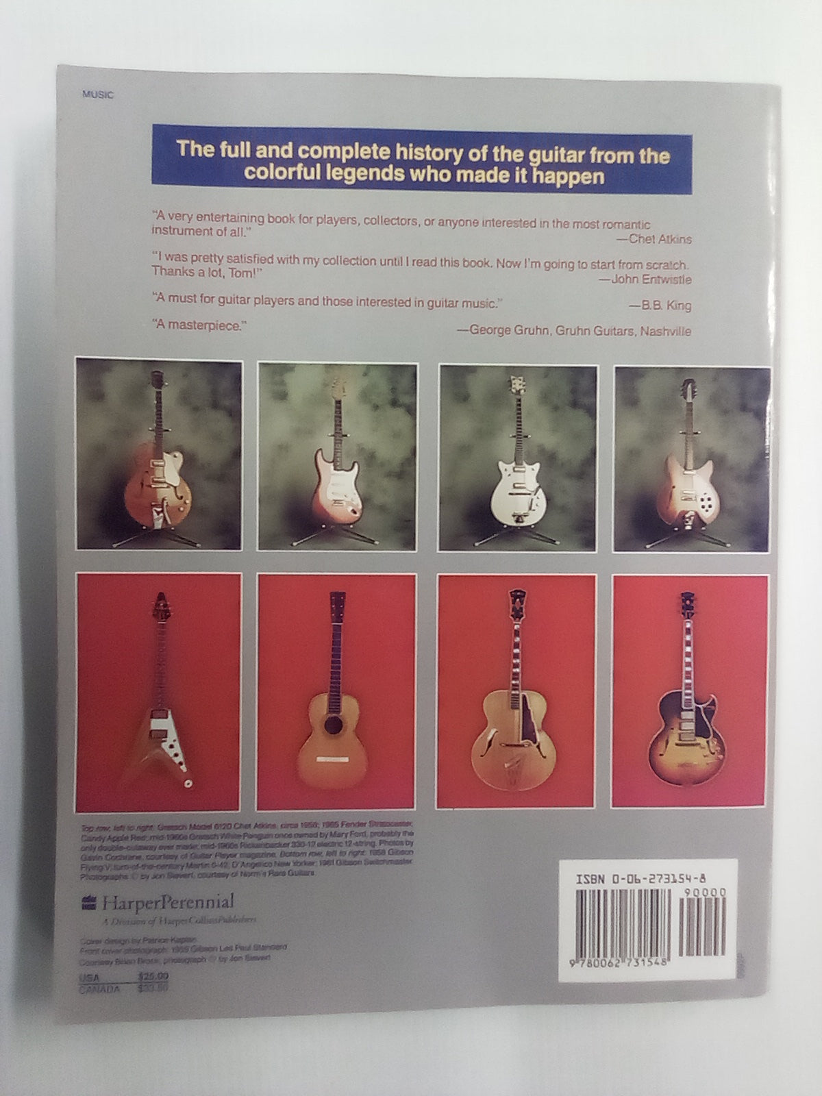 American Guitars - An Illustrated History by Tom Wheeler