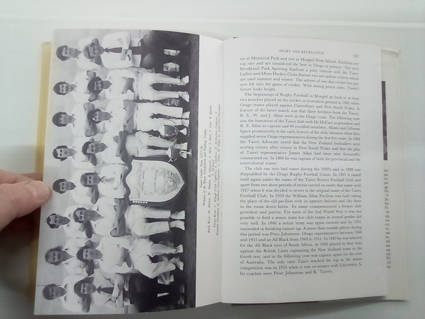 Pulse of the Plains - A History of Mosgiel by W.R. Kirk SIGNED COPY