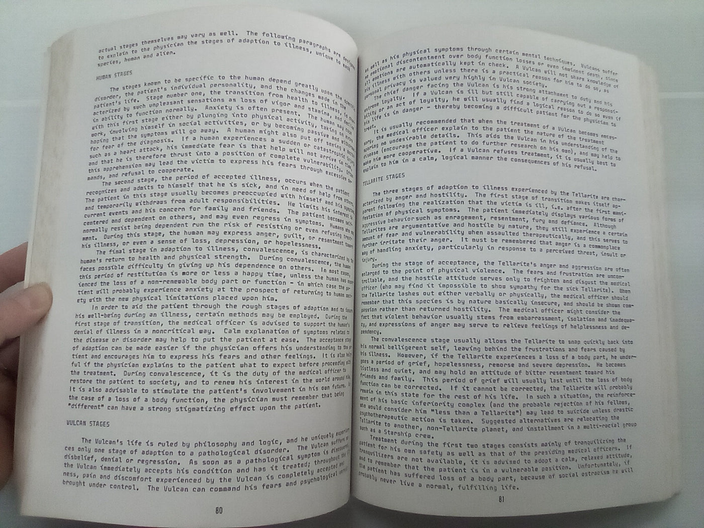 Star Fleet Medical Reference Manual