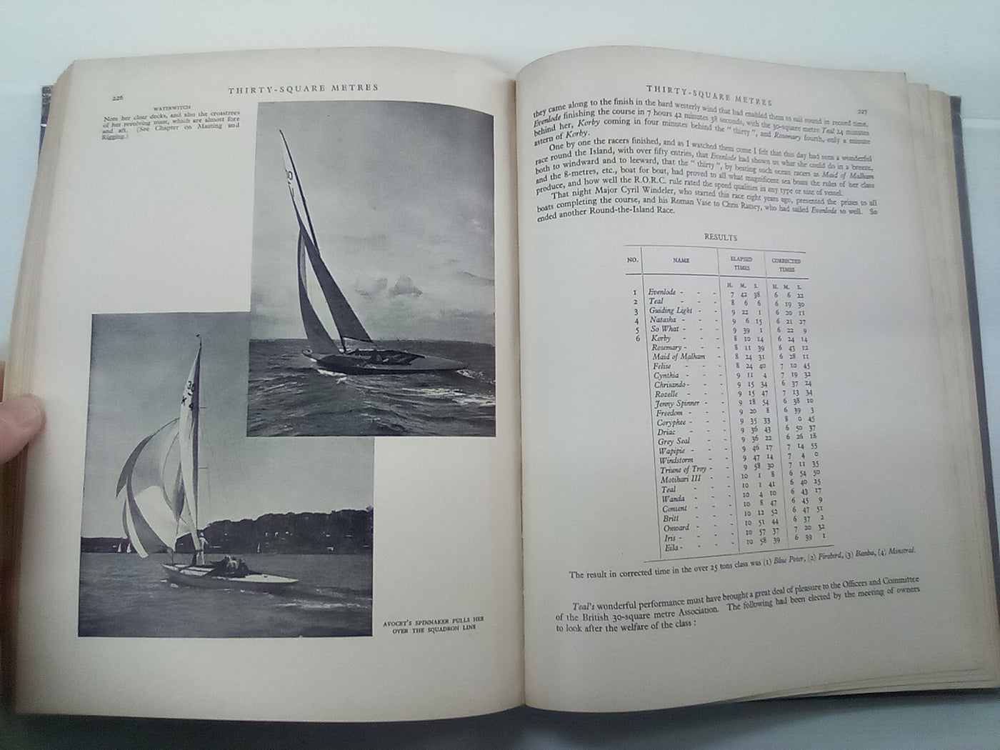 Thoughts on Yachts and Yachting (1952) by Uffa Fox